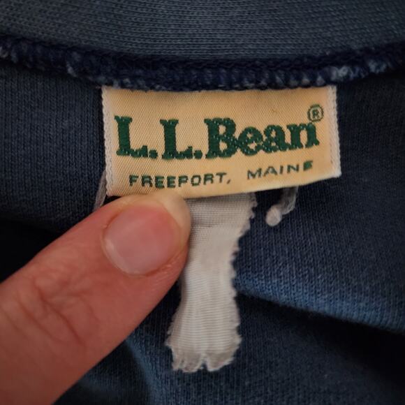 Vintage L.L.Bean Dusty Blue V-Neck Button Cardigan | Women's Medium* - Picture 12 of 12